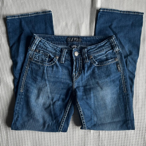 Silver Aiko Bootcut Jeans - Picture 2 of 8